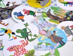 ＜ギフトにおすすめ豪華絵本セット＞ レオ・レオニの絵本２４冊セットにコースター40枚！！