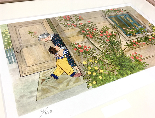 あの名作絵本のワンシーンがお部屋に飾れる！【刷込みサイン入り】林明子プリマグラフィ版画 | 絵本ナビスタイル