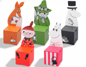 どの椅子が欲しい？ ムーミン谷の仲間たちが「ムーミン BOXチェア」に！